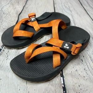 Chaco Native Rust Woodstock Tegu Sandals Women’s size 9